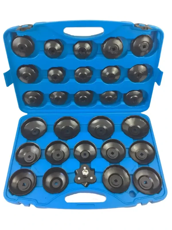 Комплект ключів FERRUM FROS30 – 30 шт для зняття фільтрів, сумісність з більшістю авто, фото 1