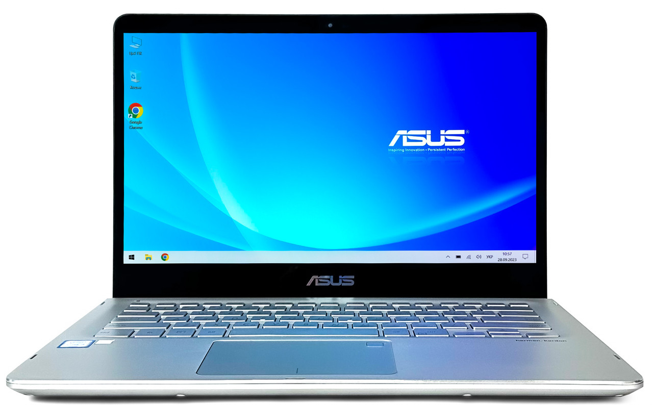 Ноутбук Asus Q405UA: Core i5-8250U / RAM 12 ГБ / Intel UHD Graphics / SSD 256 ГБ / 14" Full HD, Multitouch