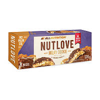 Фитнес печенье Nutlove Milky Cookies (128 g, caramel peanut), AllNutrition Bomba