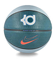 М'яч баскетбольний Nike Playground 8p 2.0 K Durant Deflated Ocean Bliss/Teal/Spruce Розмір, №7, фото 3