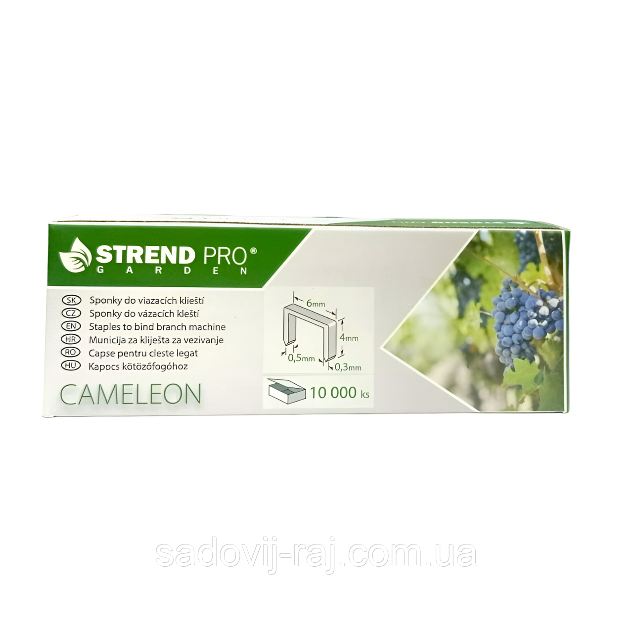 Скоби для садового степлера Strend Pro / Стенд Про Cameleon (10 000 шт) (2103257) Словаччина