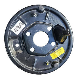 Опорний диск колісного гальма осі Knott Autoflex лівий/правий до 1500 кг під тіло цапфи 49 мм 458006