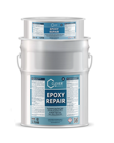 Клевер Епокси Репаир / Clever Epoxy Repair - епоксидний клей для склеювання тріщин (к-т 5 кг)