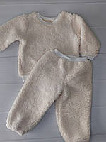 Костюм детский (Свитшот толстовка, штаны) мех Тедди