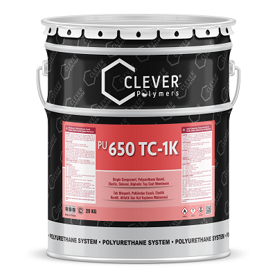 Клевер ПУ 650 МС / Clever PU 650 TC сірий - поліуретанове покриття для підлоги уп. 4 кг