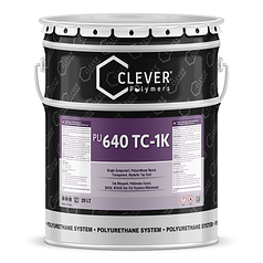 Клевер ПУ 640 МС / Clever PU 640 TC - прозоре поліуретанове покриття для підлоги уп. 4 кг