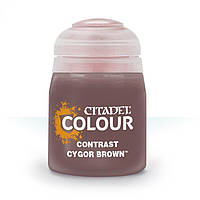 Contrast: Cygor Brown, 18 мл. Краска акриловая Citadel.