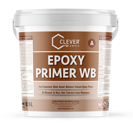Клевер ЕП Праймер СБ / Clever EP Primer WB - двокомпонентна епоксидна грунтовка на водній основі к-т 10 кг, фото 3