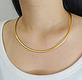 Кольє-чокер "Струна" із жовтого золота 750 проби 2КЖ-450, фото 9