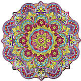 Середній Фігурний Дерев'яний Пазл Woods Story Мандала L, фото 2