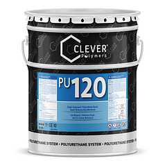 Клевер ПУ База 120 / Clever PU Base 120 білий - поліуретанова гідроізоляція уп. 25 кг