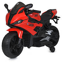 Детский электромобиль мотоцикл Bambi Racer M 5036EL-3, красный