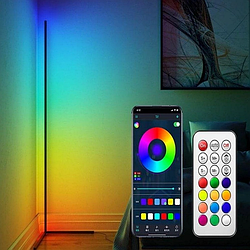 Підлогова кутова RGB-лампа торшер з пультом