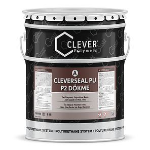 Клеверсил ПУ 2К / Cleverseal PU 2K сірий - двокомпонентний поліуретановий герметик к-т 12 кг, фото 1