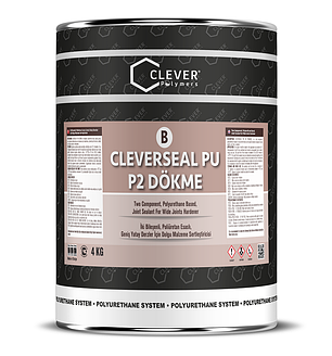 Клеверсил ПУ 2К / Cleverseal PU 2K сірий - двокомпонентний поліуретановий герметик к-т 12 кг, фото 2