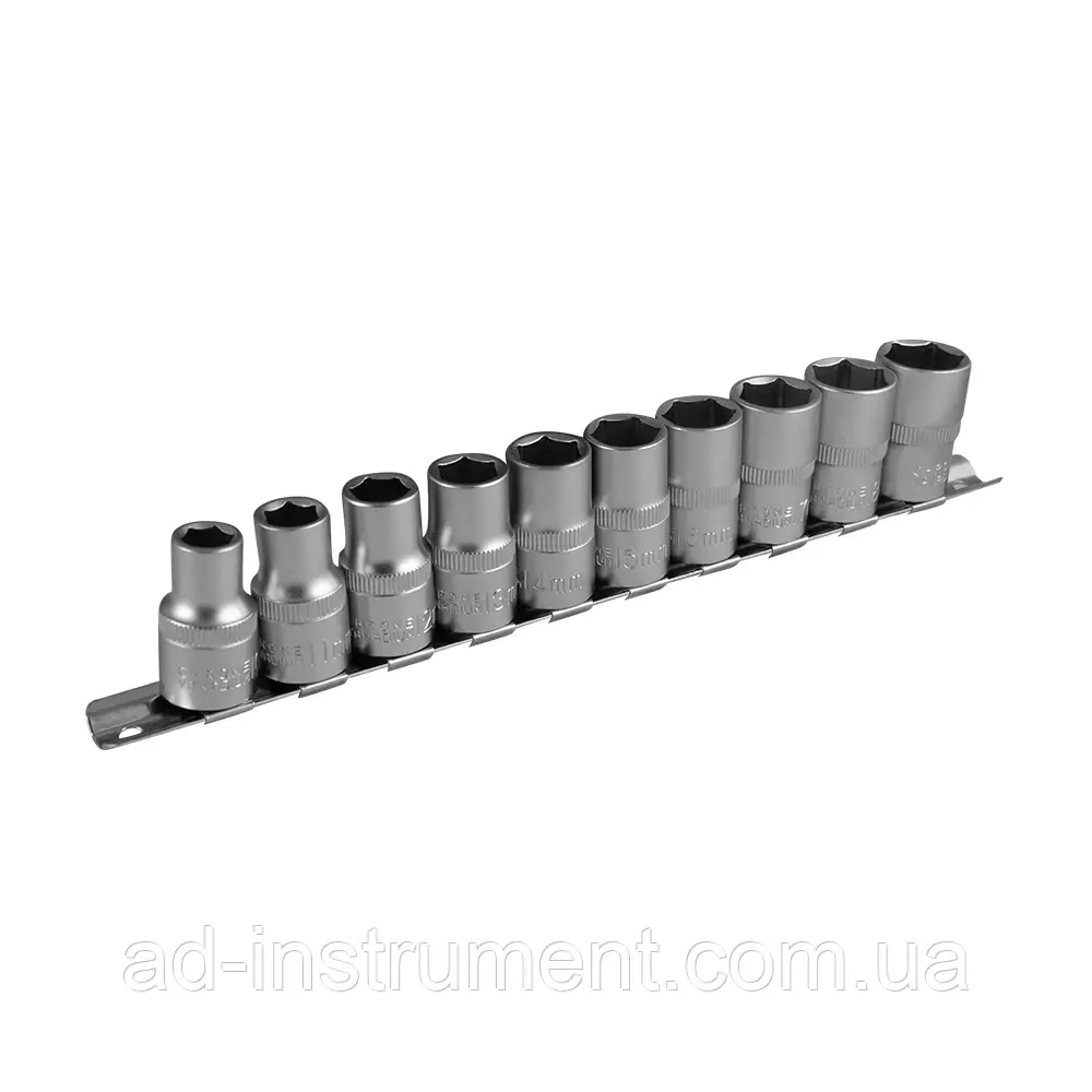 Набір головок 1/2" 10-19 мм, 10 шт. 52714 JBM