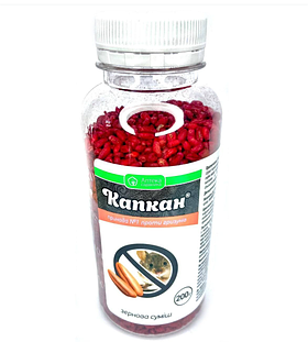 ЗЕРНО ВІД ЩУРІВ І МИШЕЙ КАПКАН 200 Г УКРАВІТ