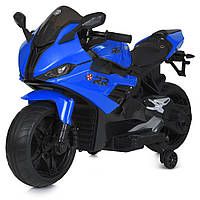 Детский электромобиль мотоцикл Bambi Racer M 5036EL-4, синий