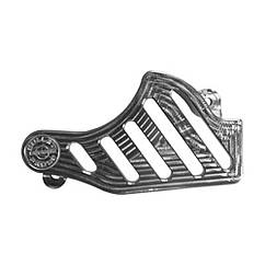 Захист заднього гальмівного супорта Bullet Proof, срібляста