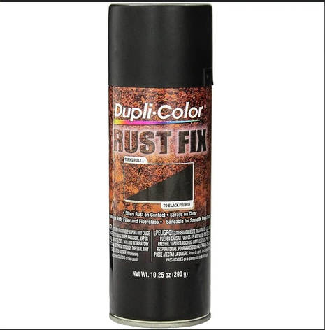 Засіб від іржі Dupli-Color Rust Fix для авто чорний 290 г США, фото 2