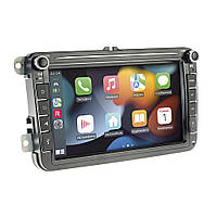 Автомагнитола штатная CYCLONE VW ANDROID 8" CPL (2X32)