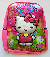 Рюкзак Hello Kitty 3D переливается,велюр