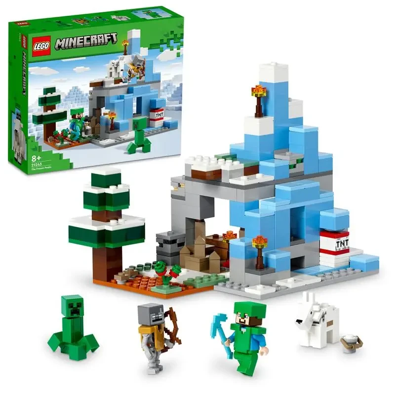 Конструктор LEGO Minecraft Замерзлі верхівки 21243