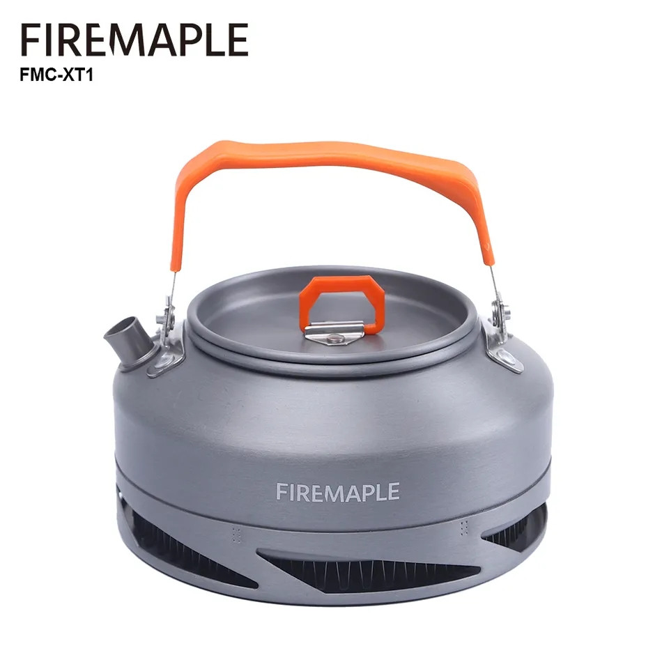 Чайник туристичний алюмінієвий з теплообмінником та складною ручкою Fire Maple FEAST XT1 на 700 мл 153 x 88 мм
