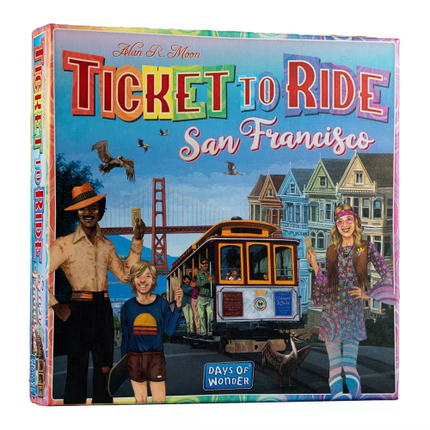 Настільна гра Ticket to Ride: San Francisco (Квиток на поїзд: Cан-Франциско)(английский) (англійською), фото 1