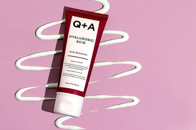 Зволожувальний крем із гіалуроновою кислотою Q+A Q+A Hyaluronic Acid Daily Moisturiser 75ml, фото 1