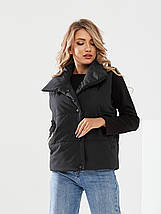 Жіноча жилетка на кнопках норма + батал, фото 4