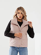 Жіноча жилетка на кнопках норма + батал, фото 5