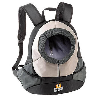 Рюкзак перенесення для маленьких собак KANGOO 41.5 x 20 x h 43 cm Large сірий, фото 3