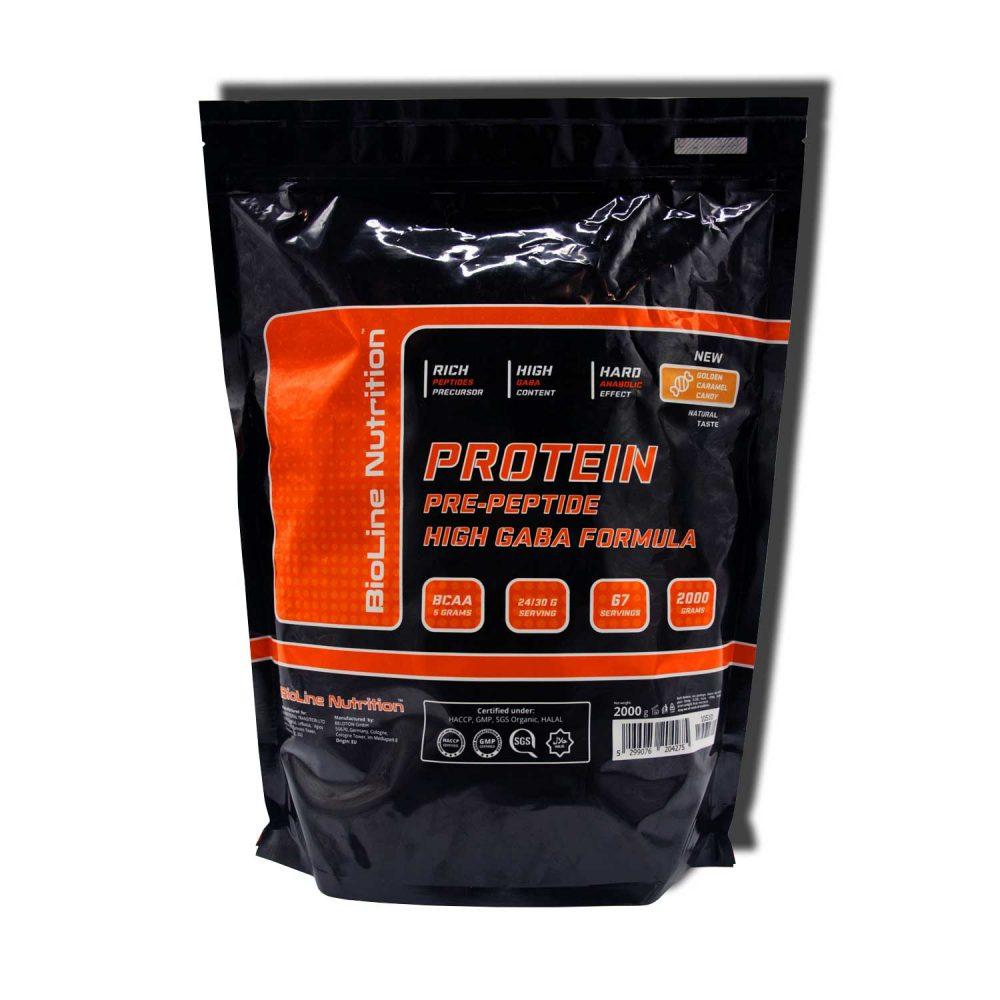 Протеїн 2 кг Pre-Peptide High Gaba Formula BioLine Nutrition