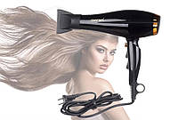 Женский фен для сушки и укладки волос портативный с насадками мощный 2800 вт фены для волос профессиональные