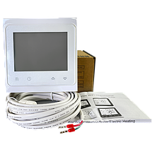 Тепла підлога комплект Wi-Fi терморегулятор + нагрівальний кабель in-therm ADSV20 для монтажу в стяжку, фото 5