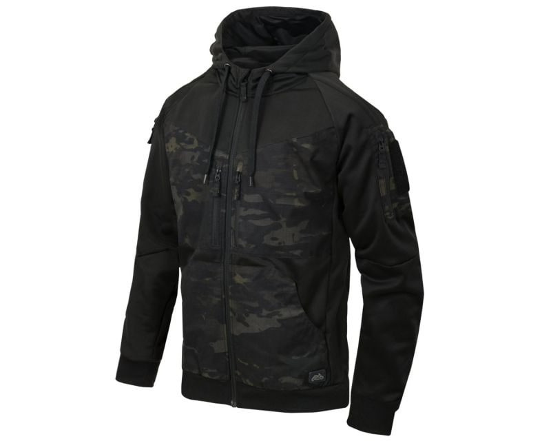 Куртка (толстовка) Helikon Rogue Hoodie (Fullzip) Black/Multicam (BL-RHF-PO-010CA) розм.XL