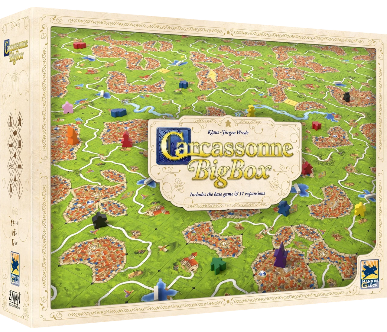 Настільна гра Carcassonne Big Box (Каркасон Біг Бокс)