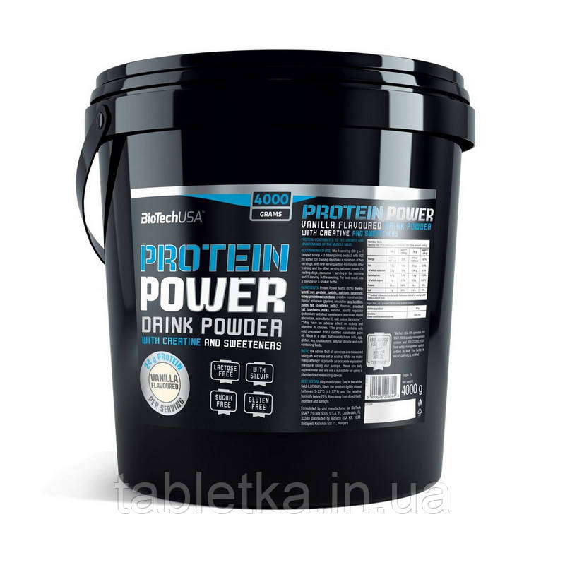 Protein Power (4 kg, vanilla)