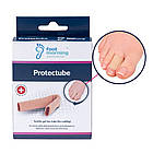 Текстильно-гелева трубка для захисту пальців Foot Morning Protectube-S, фото 2