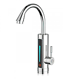 Потужний термостатичний водонагрівач Delimano RX-011-1 з LCD дисплеєм, фото 2