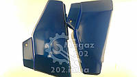 Пластик Alpha боковая пара на бардачок (синие) VDK