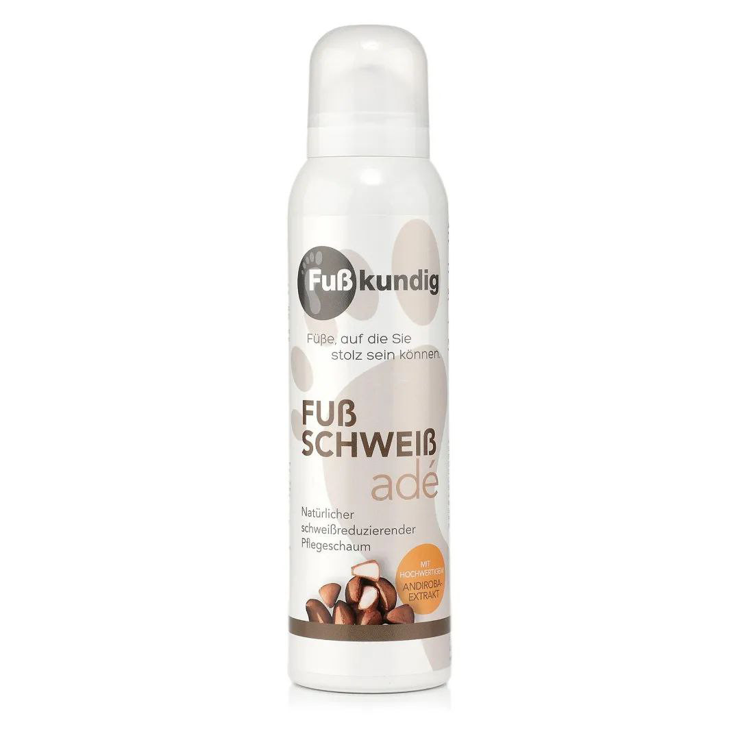 Доглядова пінка для нормалізації потовиділення, 150 мл Goodbye foot sweat care foam 150ml\ Fuß SCHWEIß ade