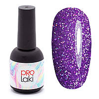 Гель-лак Фиолетовый с блестками #88 PRO-Laki 10ml
