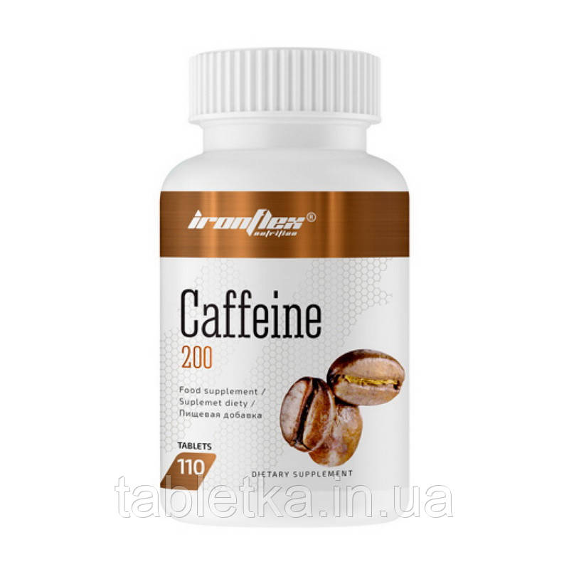 IronFlex Caffeine 200 mg (110 tabs)