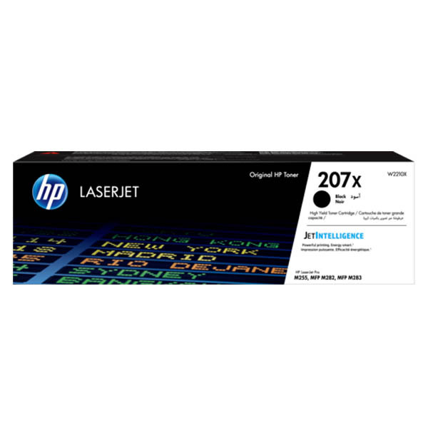 Картридж HP 207X black W2210X для принтера LaserJet M282nw M255dw/M255nw M283fdn/M283fdw