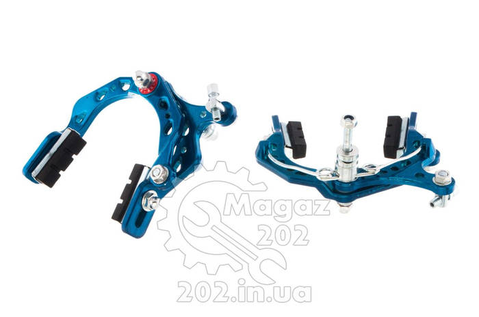 Тормоз велосипеда U-brake (цвет в ассортименте) (комплект, перед + зад ...