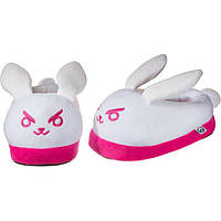 Домашні капці OVERWATCH D.Va White/Pink Bunny Slippers