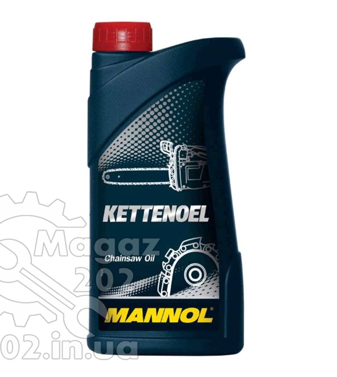 Олія 1л Kettenoel (мінеральна основа для змащування ланцюгів бензоінструменту) MANNOL
