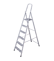 Драбина стальна 6 сходинок 1,93м